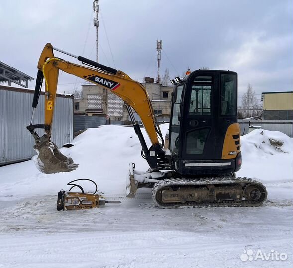 Услуги мини-экскаватора