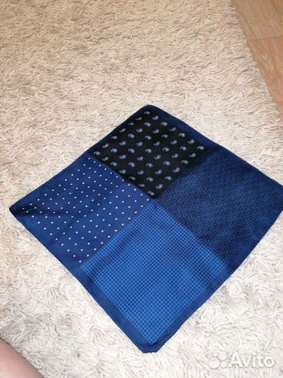 Мужской нагрудный платок из шелка