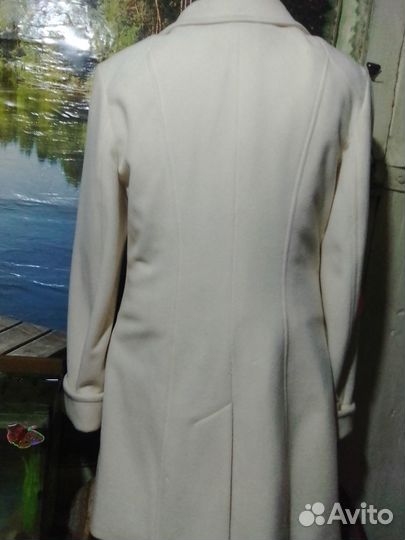 Пальто женское осень весна 46 48 шерсть
