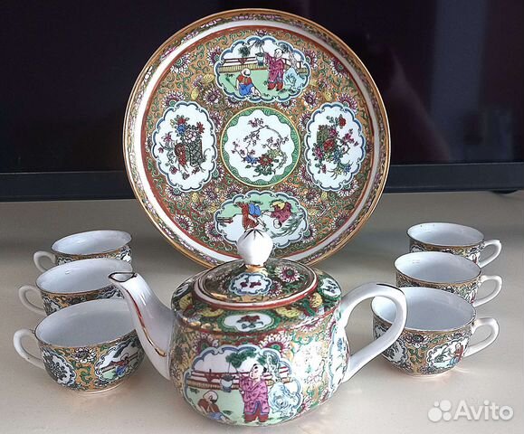 Чайный набор китайский, керамический