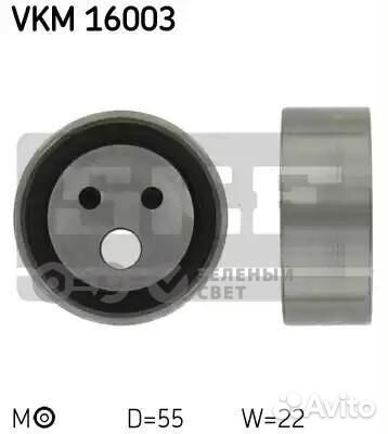 SKF VKM16003 Ролик грм renault logan 8кл. K7M/K7J