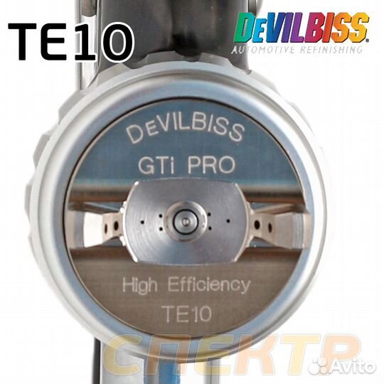 Краскопульт DeVilbiss GTiPro lite TE10 1,3мм black