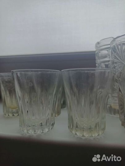 Рюмка хрустальная, стеклянная