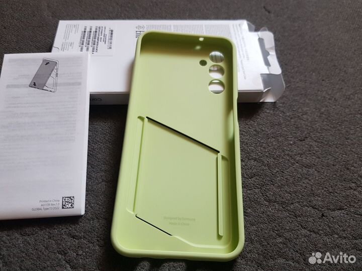 Чехол Samsung Card Slot Case для Galaxy A14 Green