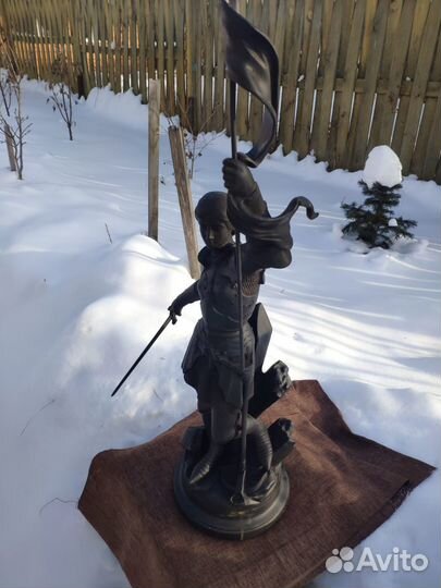 Жанна дарк. Каслинское литье