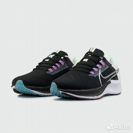 Кроссовки Nike Air Zoom Pegasus 38 Black Silver