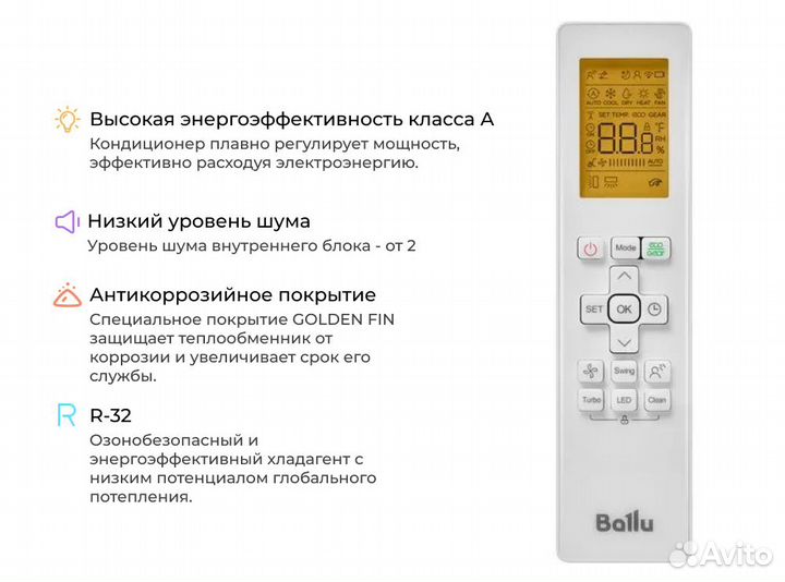 Кондиционеры Ballu ECO SMART DC 07