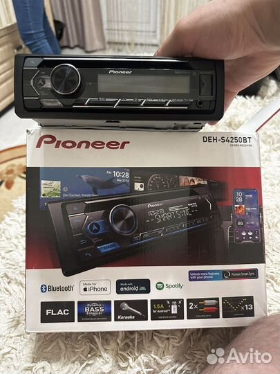 Магнитола pioneer DEH-S4250BT