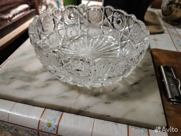 Хрустальная ваза СССР