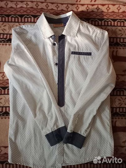 Рубашки,обманка 134-140