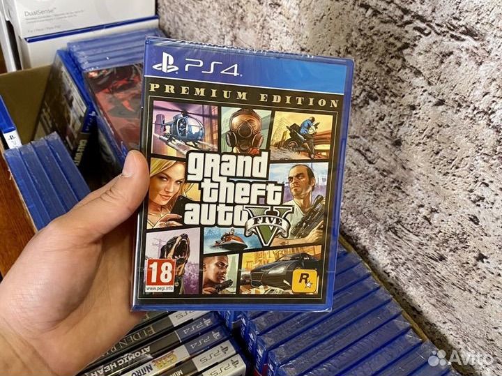 GTA 5 Premium Edition PS4 (новые)