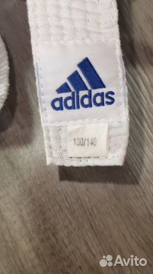 Кимоно для каратэ детское adidas размер 130-140