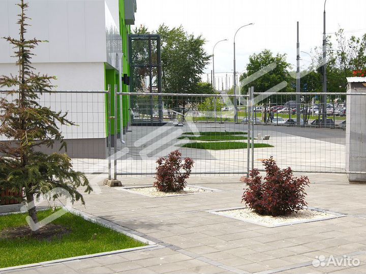 Временное мобильное ограждение 3,254х2 м, Zn