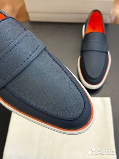 Туфли мужские лоферы Santoni