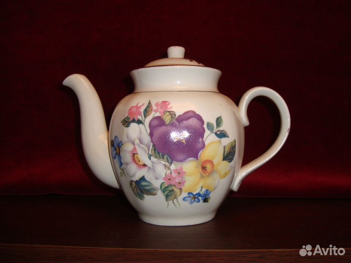 Чайник заварочный фарфоровый СССР
