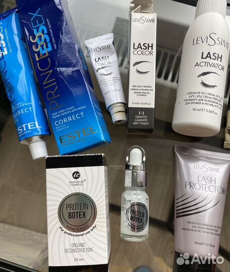 Продукты для окрашивания и ухода за бровями