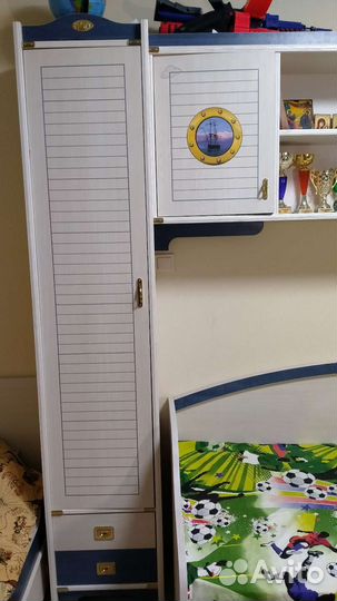 Детская мебель в морском стиле для мальчиков