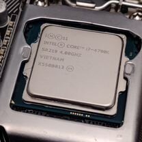 Intel core i7-4790K (скальп + жм)