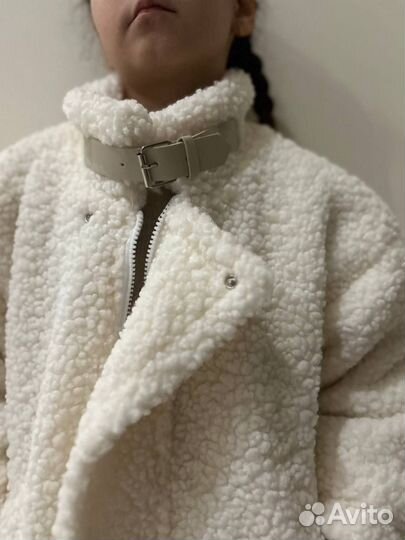 Детская дубленка для девочек