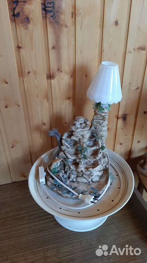 Декоративный фонтаг водопада