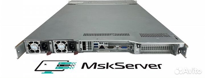 Сервер Supermicro 6019U-TR25M 2xGold 6132 16Gb