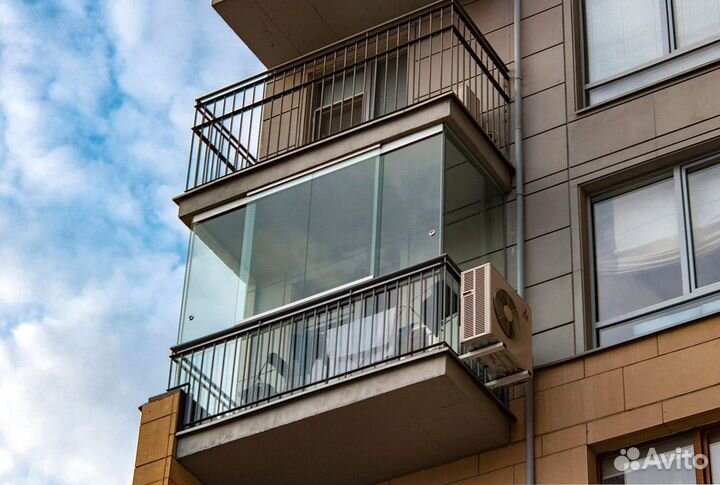 Безрамное остекление