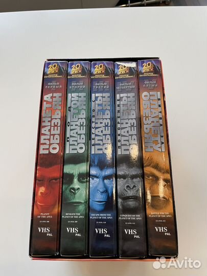 Полная коллекция Планета Обезьян VHS
