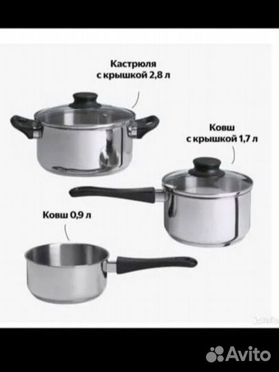 Набор посуды Икеа Анонс