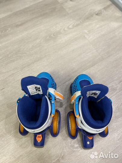 Роликовые коньки детские раздвижные