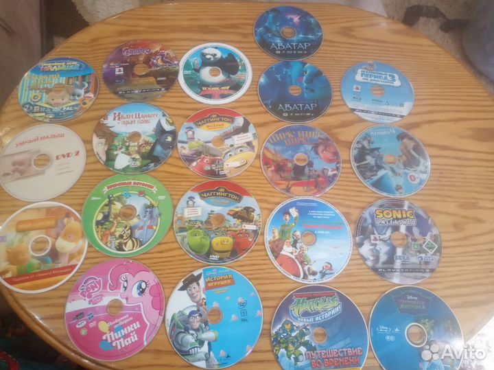Dvd диски мультфильмы