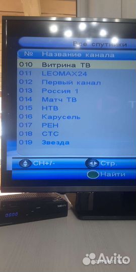 Спутниковая приставка, антенна и конвертор