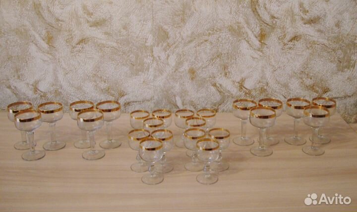 Рюмки СССР Винтаж Рига