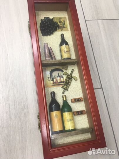 Шкатулка подарочная под бутылку