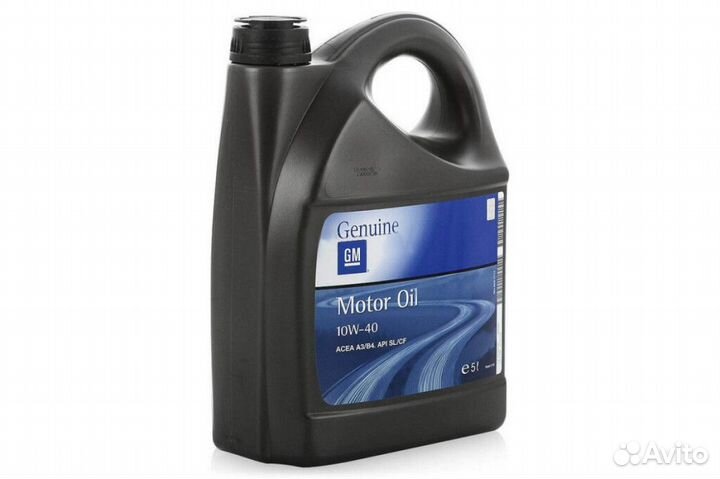 Моторное масло General Motors Semi Synthetic 10W-4
