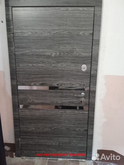 Качественная дверь металлическая с шумоизоляцией