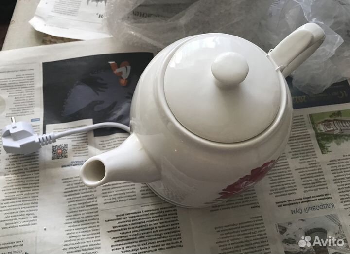 Чайник электрический керамический