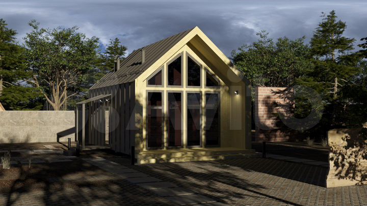 Дом 72 м² на участке 8,5 сот.