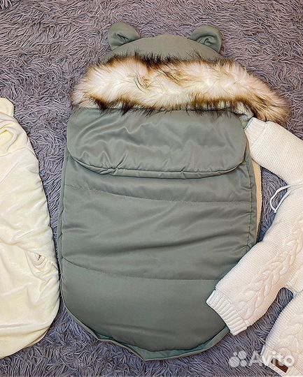 Конверт на выписку зимний