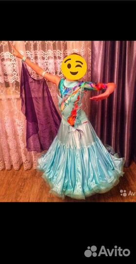 Платье для бальных танцев