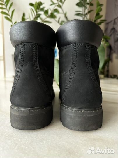 Timberland Black Nubuk ботинки оригинал