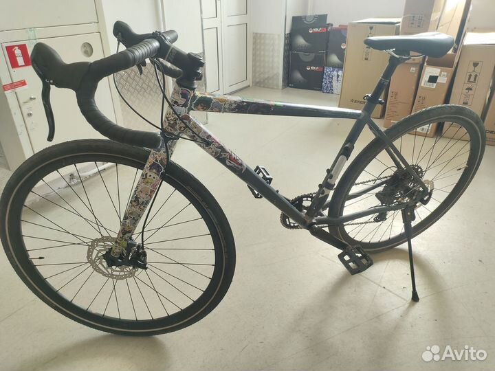 Гравийный велосипед кастом