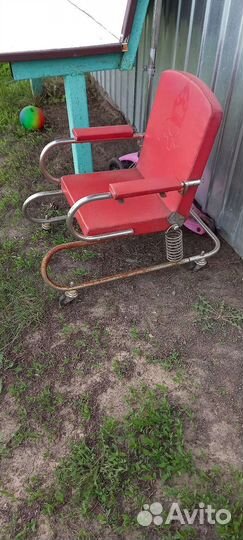 Кресло стул детский на колесиках СССР