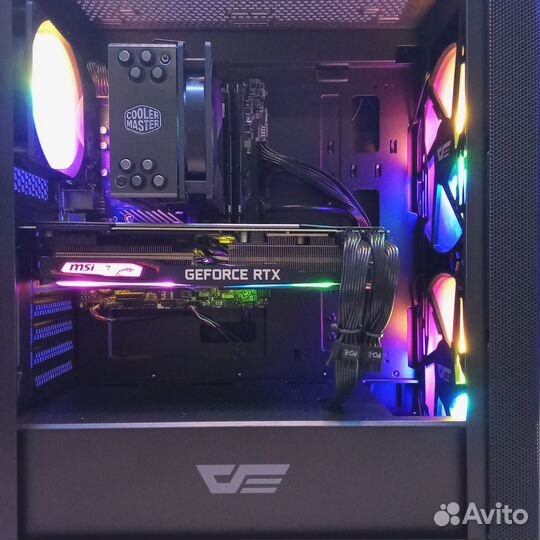 Игровой пк i5-12400F/RTX 2070S/16Gb/nvme 512Gb