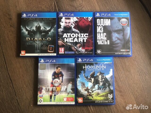 Игры для приставки PS4