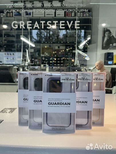 Чехол kzdoo Guardian iPhone 15 Pro/15 Pro Max