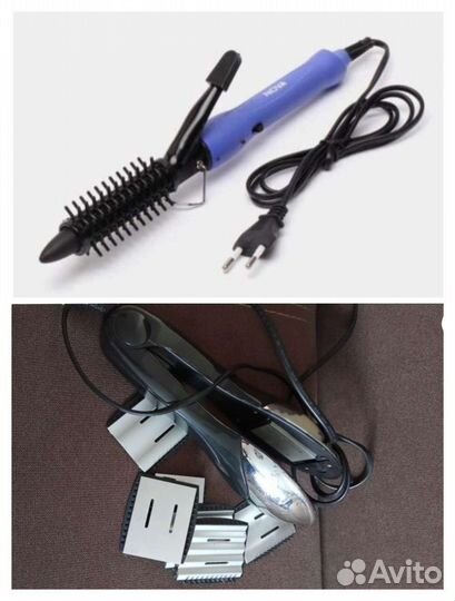 Щипцы гофре и плойка новая для волос