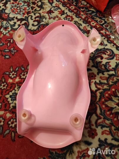 Горка для купания + круг для новорожденного