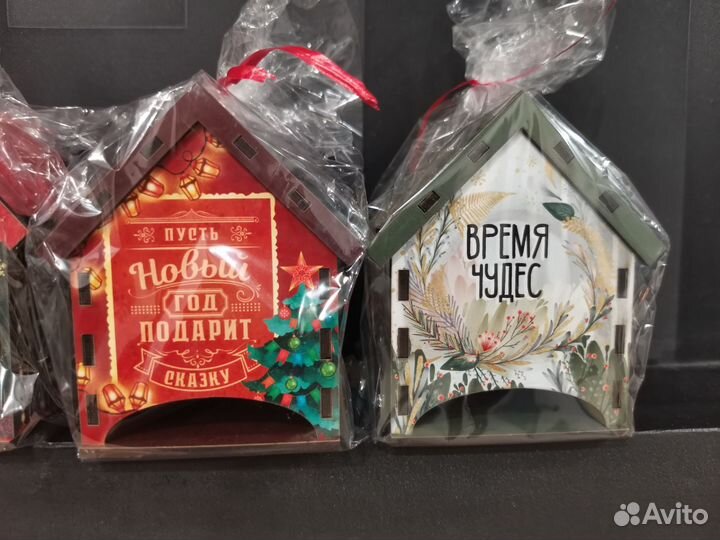 Чайный домик новогодний подарок