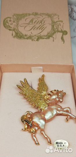Брошь Pegasus (Пегас), Kirks Folly, Америка