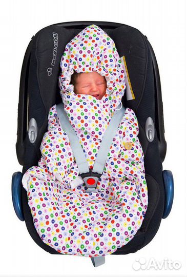 Конверт с прорезью для автокресла